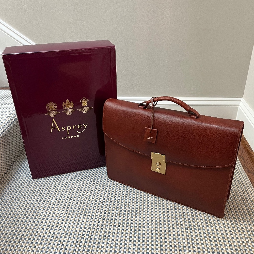 Asprey of LONDON briefcase
